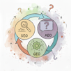 Symbolbild SEO AEO GEO